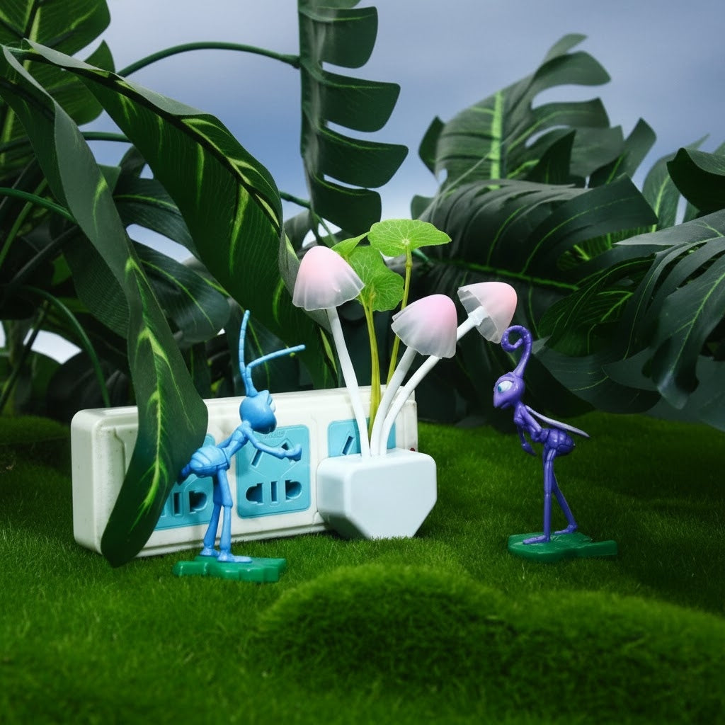 Mushroom Night Light, Dusk To Dawn Sensor LED Lamps For Kids Gifts