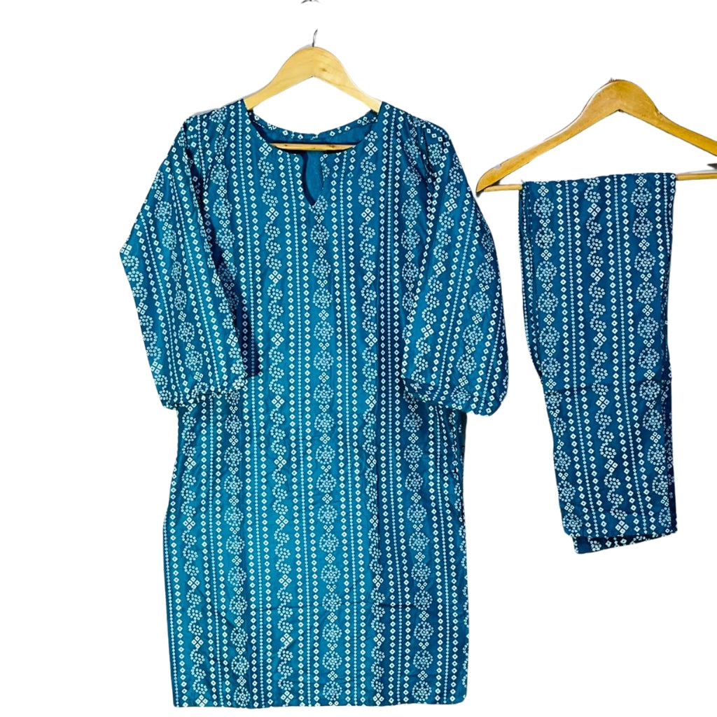 Suit, 2-Piece Chunri Design Stitched Traditional & Elegant, for Women