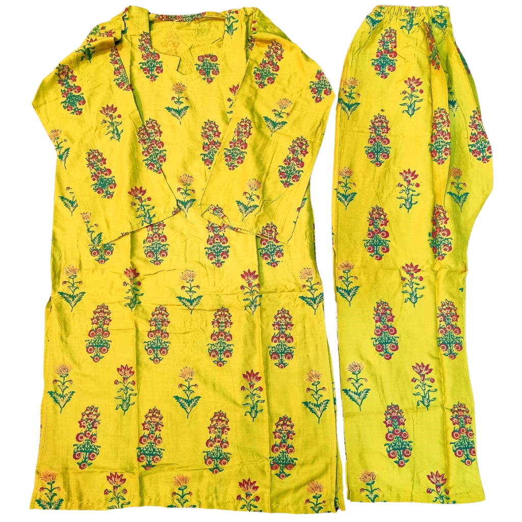 Arabic Lawn Suit, Flower 3D Design & Floral Print, for Women