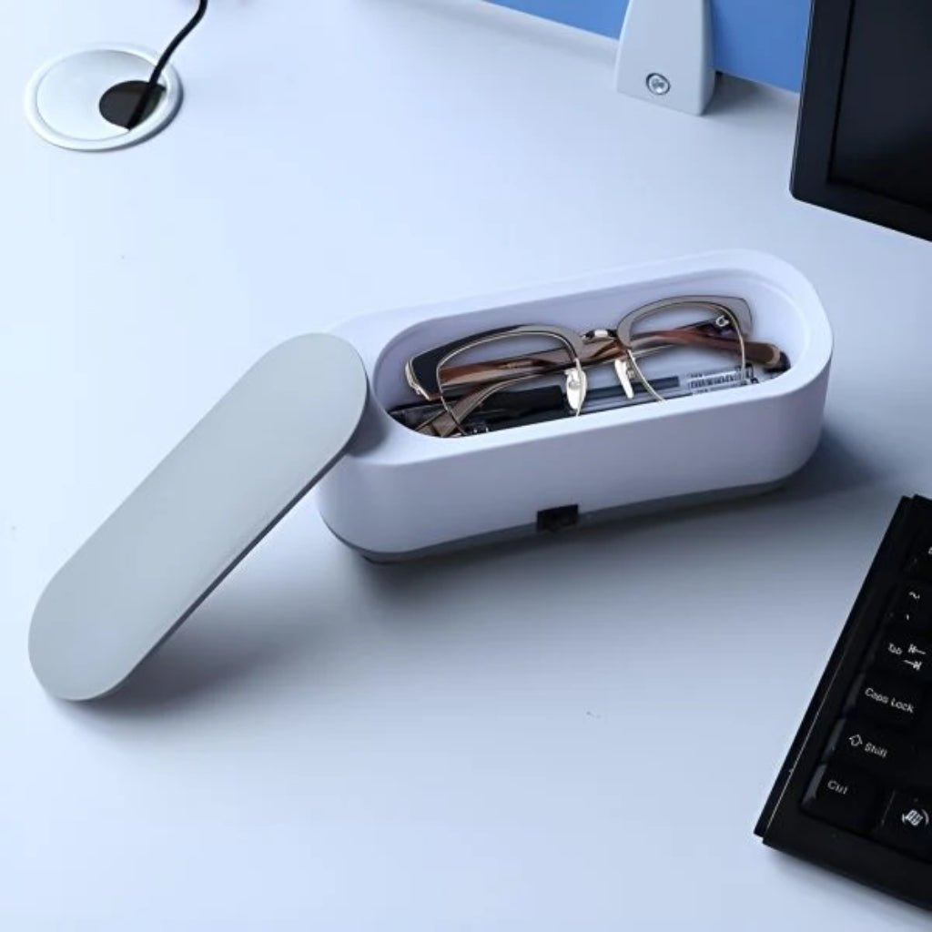 Jewelry Cleaning Machine, Professional Ultrasonic Cleaner & Full-Circle Cleaning, Portable