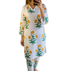 Suit, Sunflower Design & Arabic Lawn, Stitched & Printed, for Women