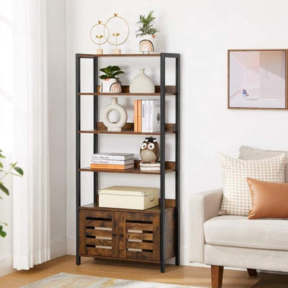 Armoire Bookcase Cabinet Organizer Rack
