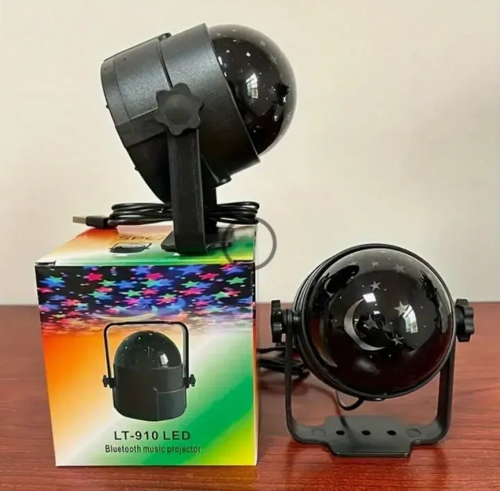 LT 910 LED Bluetooth Music Projector Providing Bright Visuals With Wireless Connectivity And Compact Design For Entertainment Use