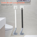 Golf Toilet Brush, Long Handle Silicone