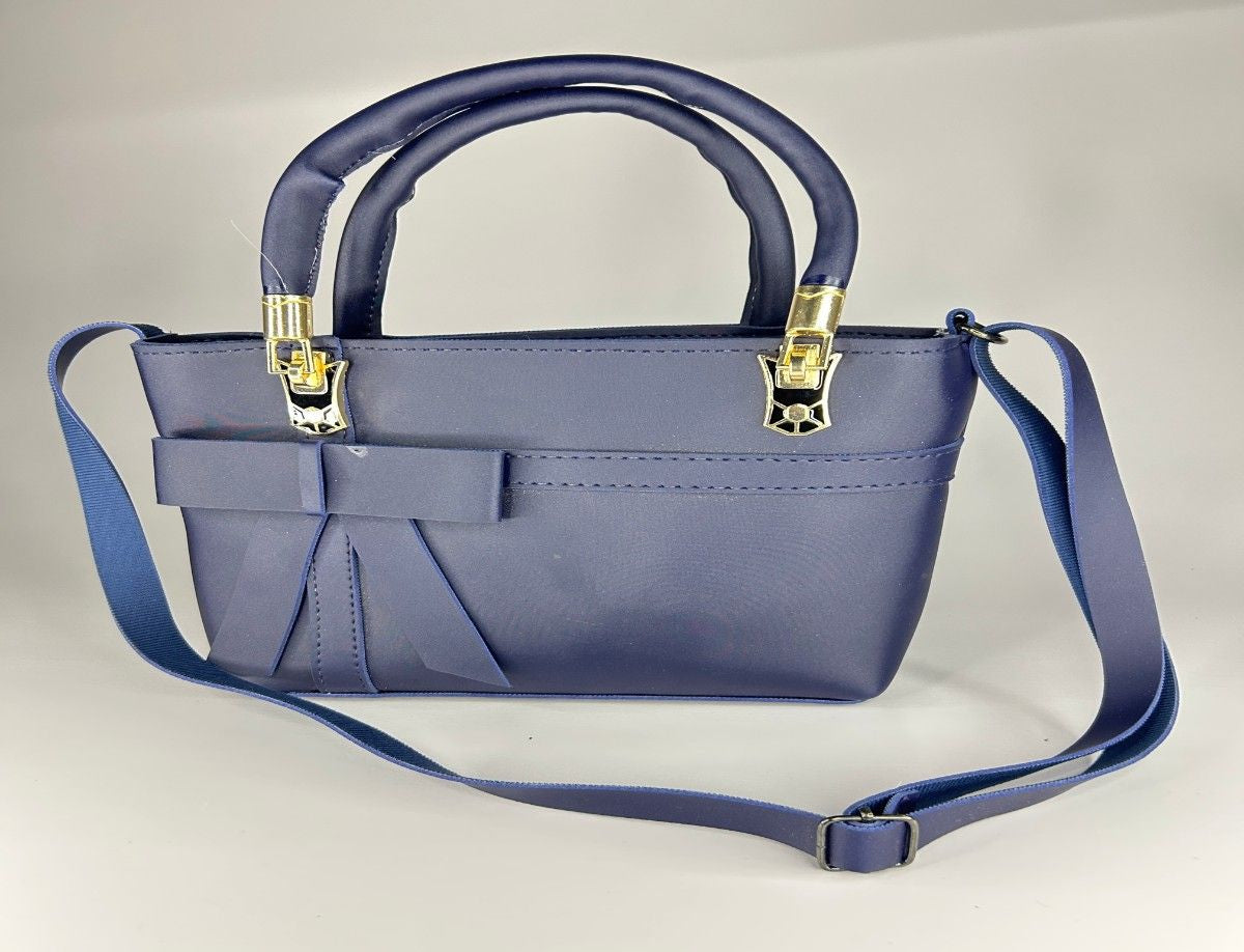 Stylish Compact Crossbody Bag – Dark Blue