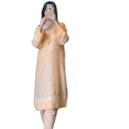 Suit, Sequence Embroidered, Block Printed & Comfortable Fit, for Women