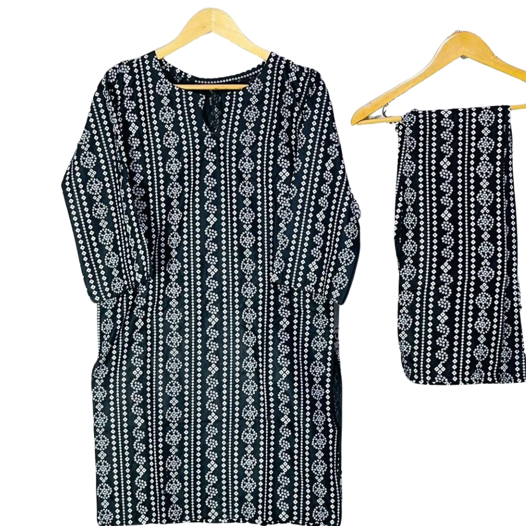 Suit, 2-Piece Chunri Design Stitched Traditional & Elegant, for Women