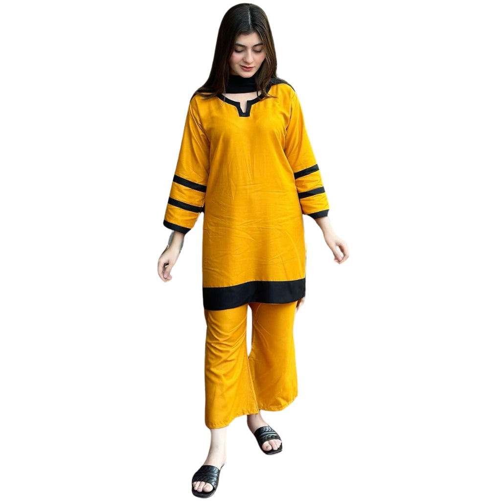 Suit, Stitched Arabic Lawn & Elegant Lace Work, for Women