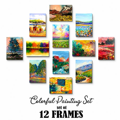 12 Piece Wall Frame Set