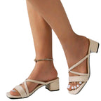 Cross Suede Slippers, Soft, Stylish & Comfortable Slip-Ons, for Women