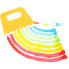 Fine Art Plastic Drawing Scraper, 4-Color Set, Textured Effects for Artists
