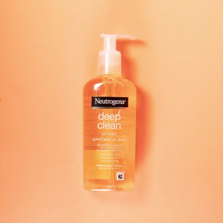 Neutrogena Deep Clean Gel Wash Oil Free Daily Cleanser