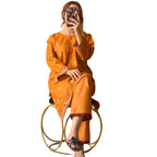 Suit, Elegant Embroidered, 2Pcs Cotton Lawn Stitched & Ready to Wear