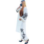 Embroidered Shafoon 3Pc Dress, Elegant Design & Wedding Wear, for Women