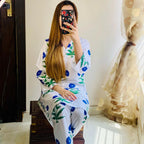 Suit, Sunflower Design & Arabic Lawn, Stitched & Printed, for Women