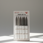 12 Piece Knife Set | Professional Stainless Steel Kitchen Knives With Ergonomic Handles | Sharp, Durable, Anti-Rust Blades for Cooking & Food Prep