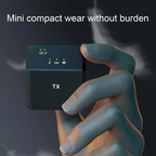 Lavalier Wireless Microphone, for Interview and Vlog
