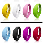 Hand Sanitizer Wristband, Silicone Refillable Travel Dispenser