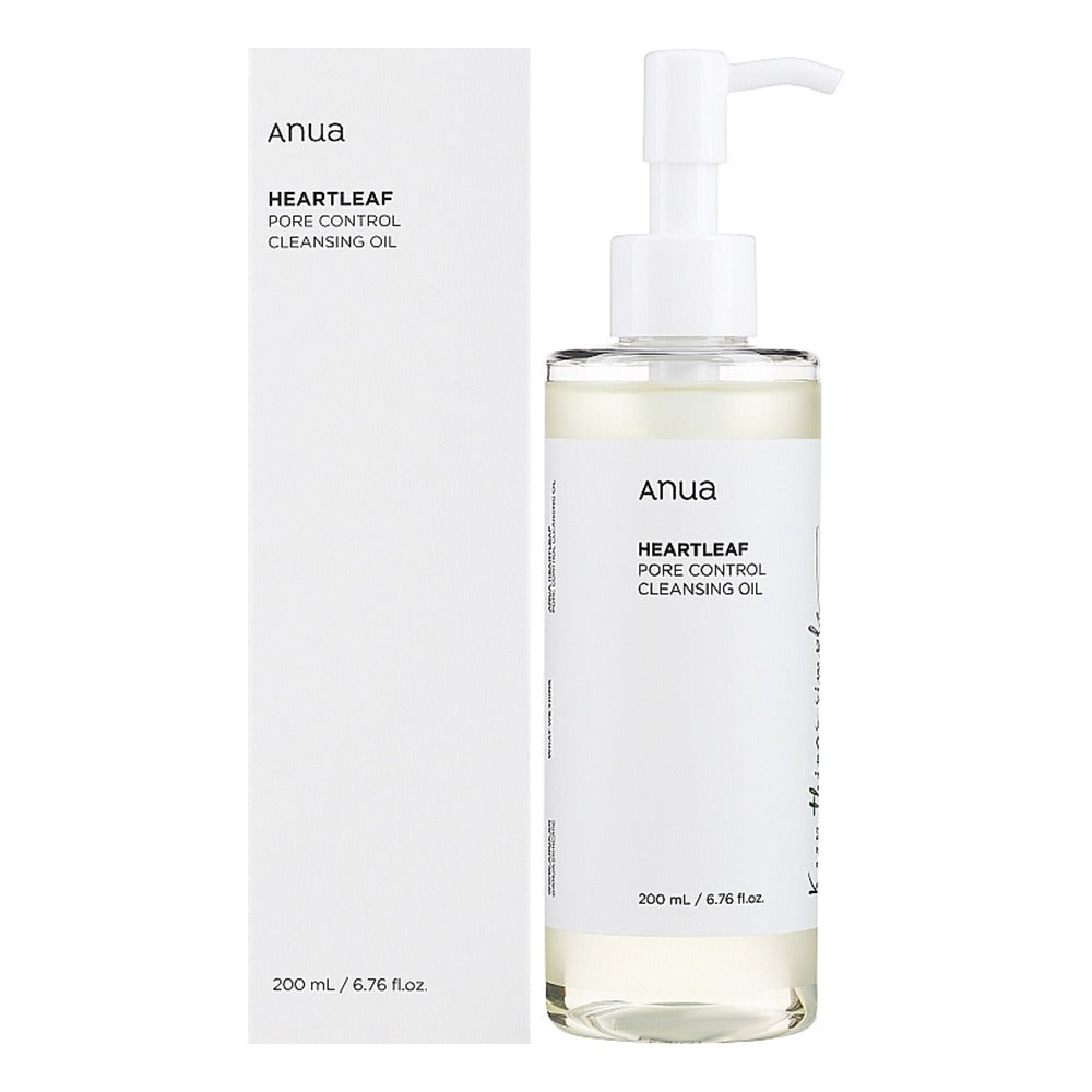 Anua Heartleaf Cleansing Oil Korean Deep Pore Cleanser Oil