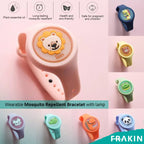 Kids Anti-Mosquito Silicone Bracelet, Adjustable Mosquito Repellent Wristband
