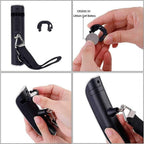 Portable Digital Luggage Scale, LCD Display & Unit Conversion for Travel