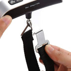 Portable Digital Luggage Scale, LCD Display & Unit Conversion for Travel