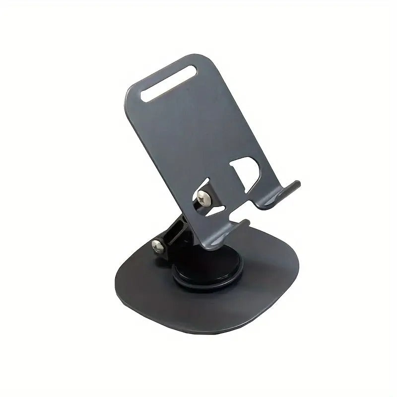 Metal Mobile Holder, 360° Rotatable Stand with Carbon Steel Plate