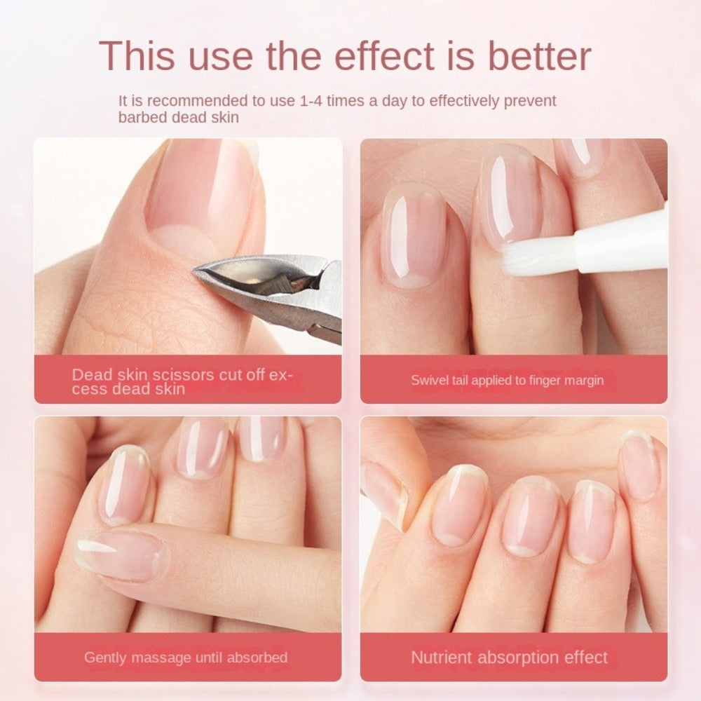 Nail Growth & Cuticle Oil Pen, Moisturizing & Strengthening Nail Serum
