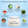 Whitening Night Cream & Neem Face Wash, Pack of 2 Skincare Essentials,
