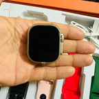 Ultra Smart Watch with 7 Silicone Straps – Stylish & Customizable Edition