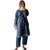 Suit, Elegant Embroidered, 2Pcs Cotton Lawn Stitched & Ready to Wear