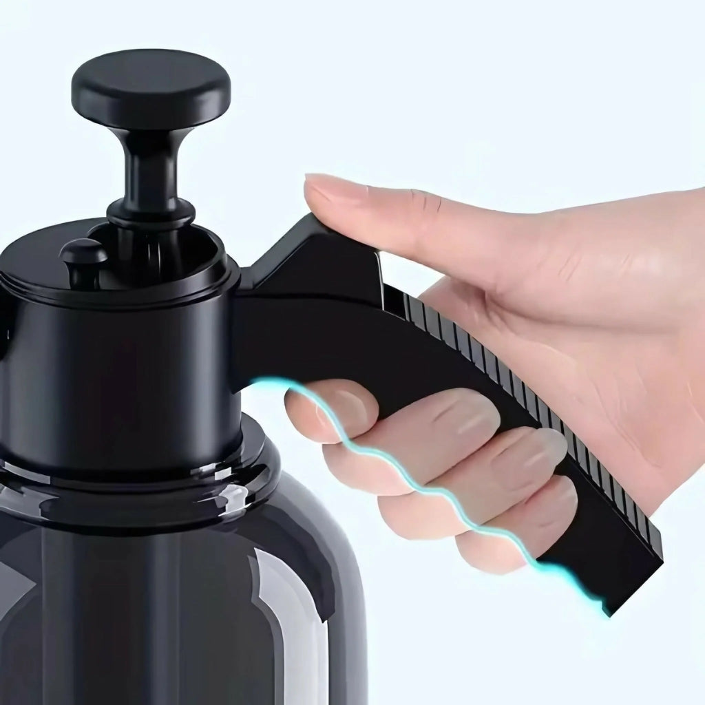 Hand Pump Foam Sprayer Bottle, 2L, Air Pressure, for Car Wash & Cleaning