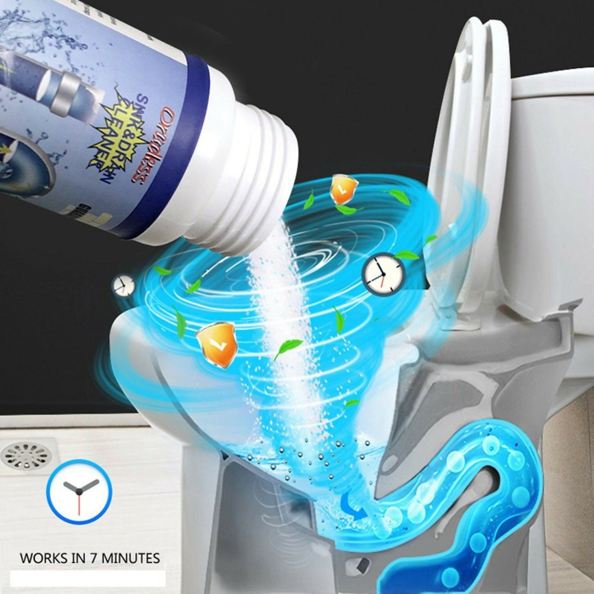 Powerful Toilet & Sink Clog Remover