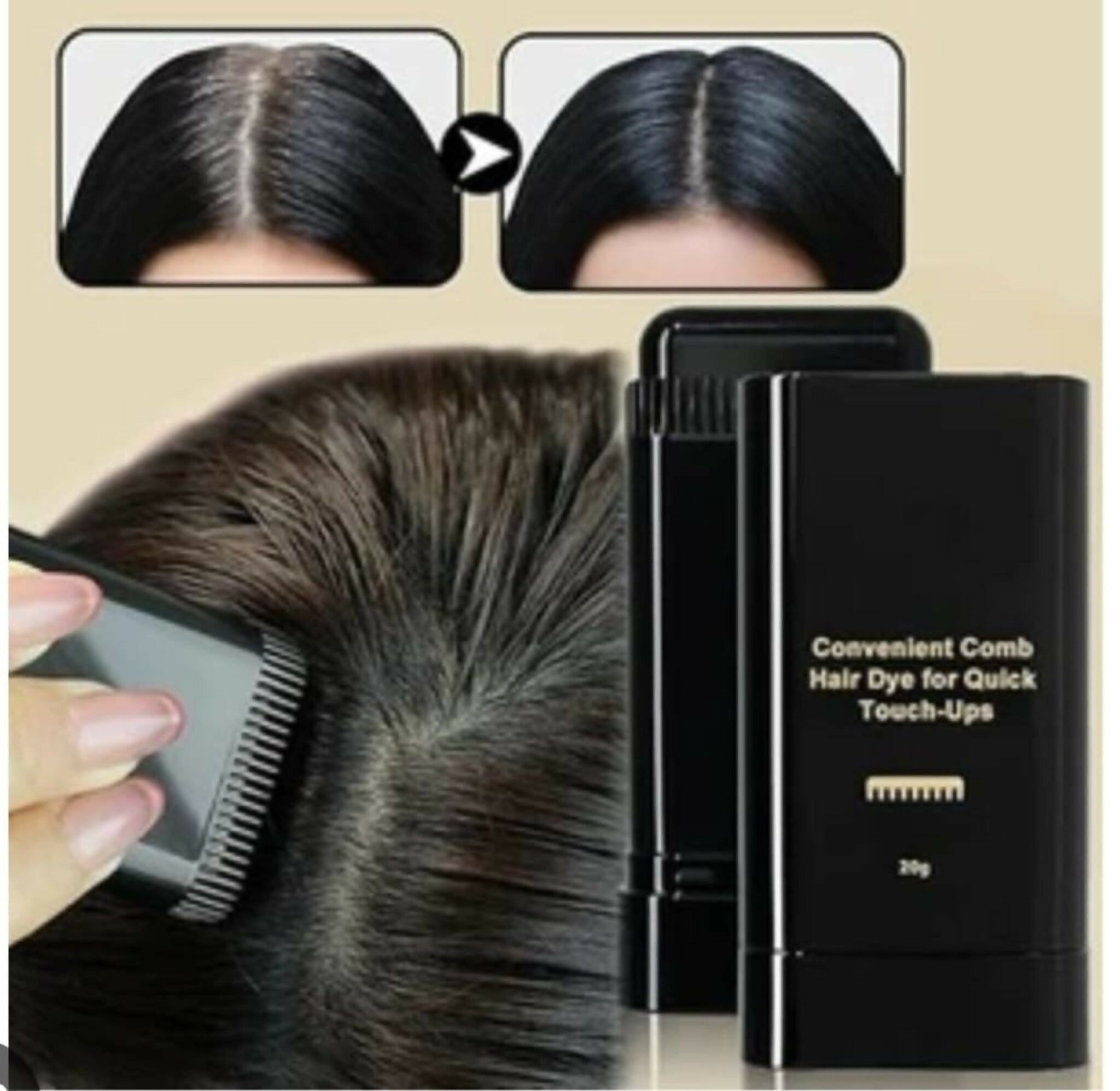Gegemon Black Hairdressing Wand