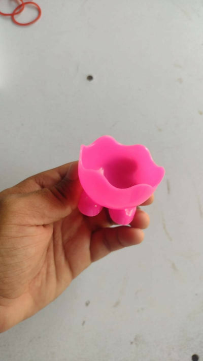 1 PCs Plastic Blender Puff Holder Multipurpose Sauce Bowl Makeup Sponge Storage Container Mini Bowl Organizer (Random Color)