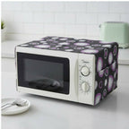 Microwave Oven Cover with Double Pockets – Waterproof Oil & Dust Resistant Kitchen Appliance Cover
