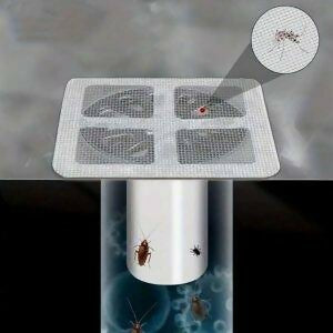 (Pack Of 10) Multifunctional Net Sticker Drainer Net For Bathroom – Kitchen Etc | Window Screen Repair Patches For Door Window