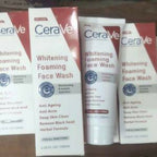 Cerave Whitening Foaming Face Wash 100ml Anti Ageing Anti Acne Deep Skin Clean
