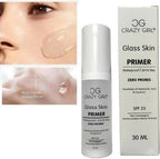 Crazy Girl Glass Skin Primer: Pore-Blurring, Hydrating & Illuminating Primer For A Flawless, Glass-Like Finish | 30ml