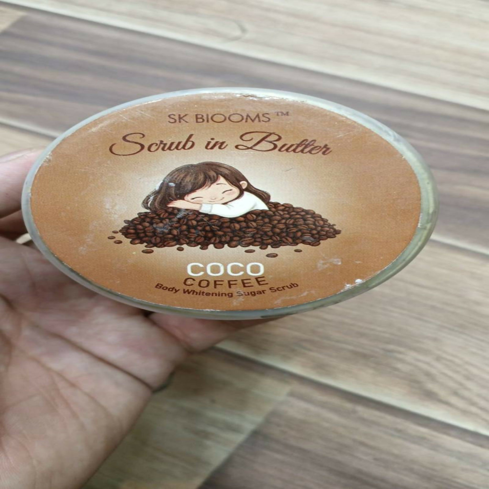 Blooms Coco Coffee Scrub Butter | 2-in-1 Body Sugar Scrub & Moisturizer