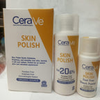 Skin Polish Smoother Ceramide Hyaluronic Acid Face Exfoliator