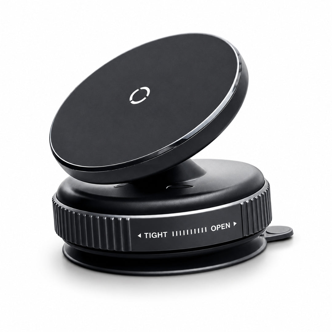 K009 Vacuum Magnetic Car Phone Holder 360° Rotation