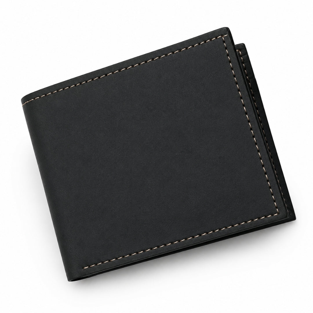 Neubic Cow Leather Bifold Wallet for Men