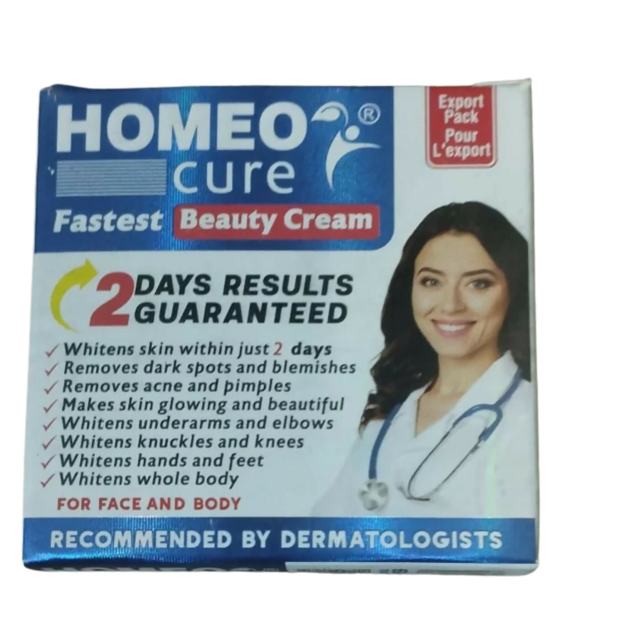 Homeo Cure Beauty Cream, Instant Glow & Clear Skin in 2 Days