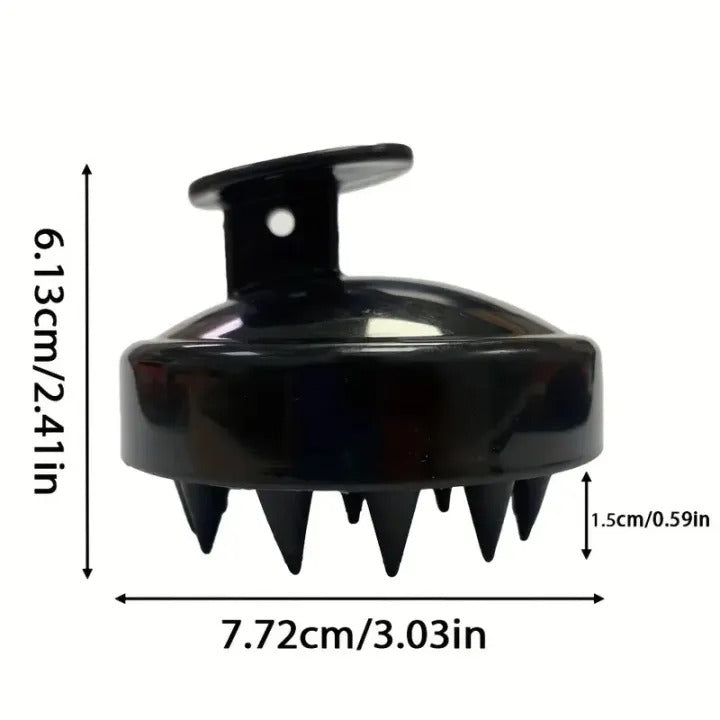 Scalp Massager Shampoo Brush Silicone Hair Wash Tool