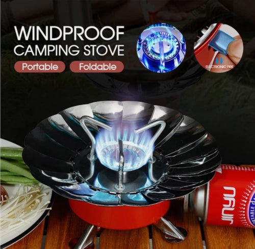 Portable Camping Mini Gas Stove, Compact Outdoor Cooking Solution