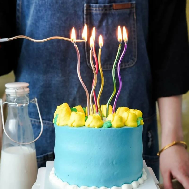 Curved Cake Candles