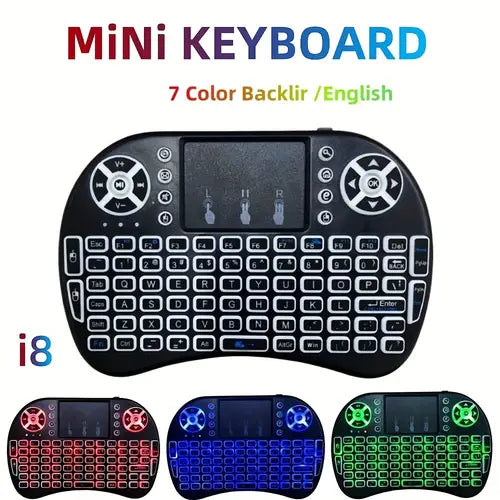 i8 2.4G Mini Wireless Keyboard with Touchpad