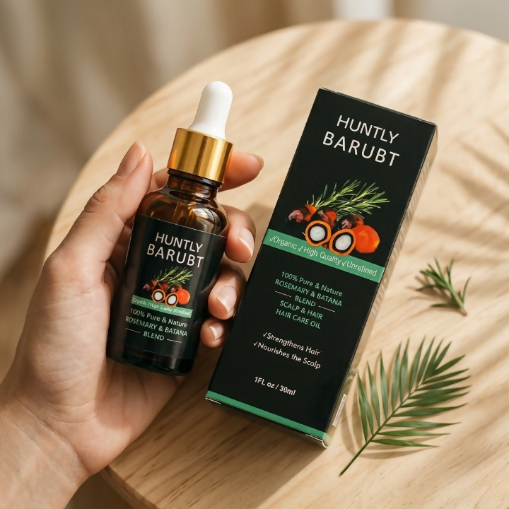 BARUBT Hair care Essentail oil Rosemary Batana oil Extract Improves Frizzy strong Hair And curls 30ML
