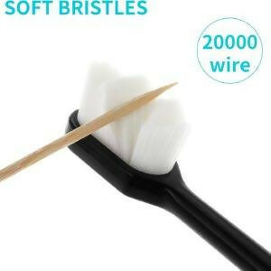 1Pc Soft Tooth Brush Micro Nano Tooth Brush For Sensitive Gums With Extra Soft Floss Random Color